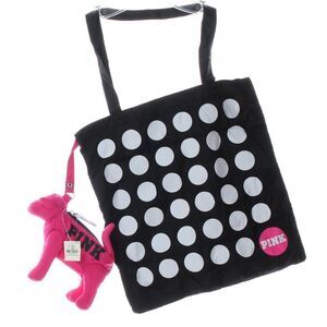 Victoria's Secret Pink Mini Dog & Packable Dot Convertible Tote Bag